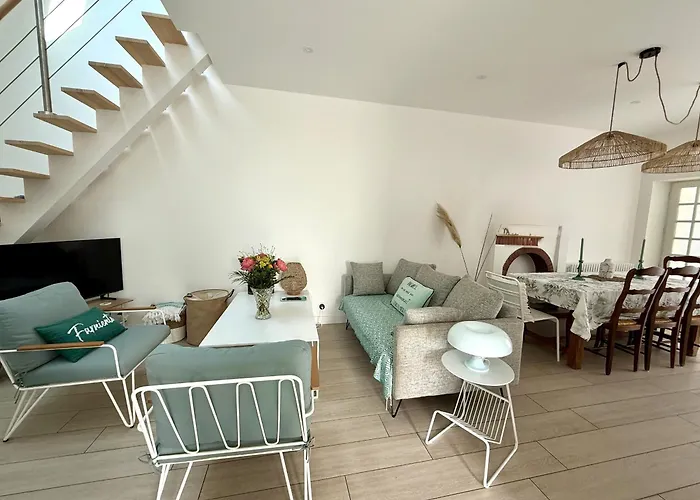 Maison Charmante Pres De La Avec Wifi, Au Coeur De - Fr-1-652-60 Casa de Férias